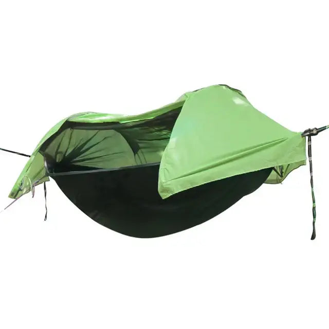 Anti Outdoor Camping Hammock With Mosquito Net And Rain Tent Equipment Supplies Shelters Camp Bed Survival Portable Hammock