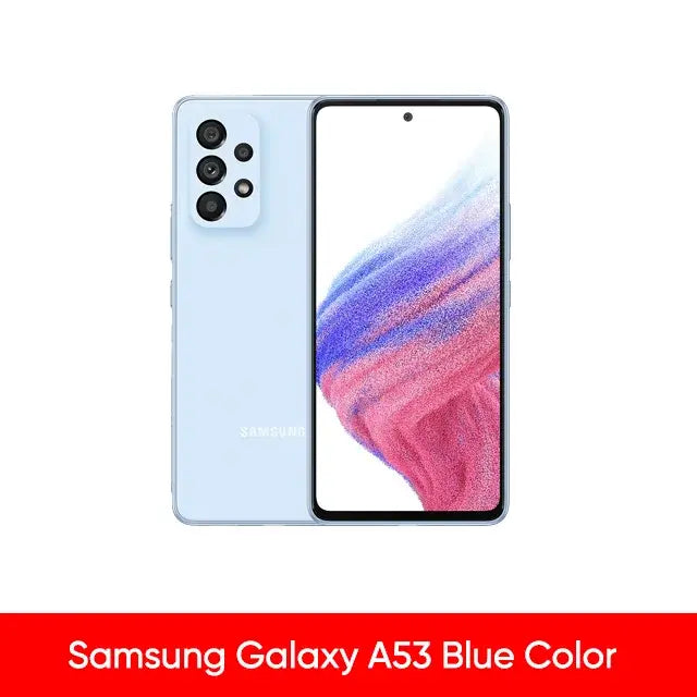 Original Samsung Galaxy A53 5G Smartphone Android Exynos 1280 Octa-core 120Hz Super AMOLED 5000mAh 25W Fast Charge Mobile Phone