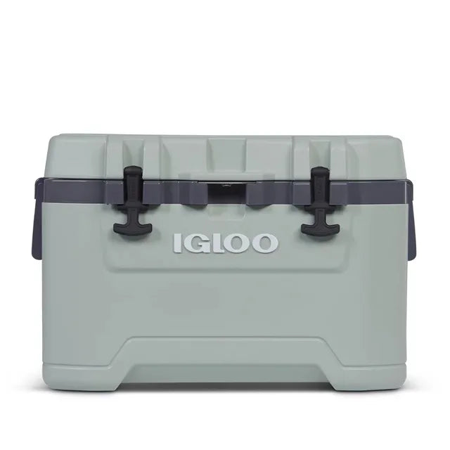 50 QT Ice Chest Cooler Fishing Accessories Green Fishing Tackle Box Sports Entertainment