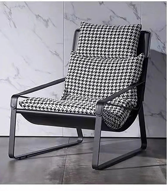 Living Room Luxury Chair Office Back Rest Design Modern Hotel Lounge Chair Indoor Italian Mueble Metalico Designer Furniture