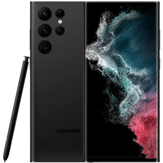 Original Samsung Galaxy S22 Ultra 5G S918 6.8 Inch ROM 128GB RAM 8GB Snapdragon NFC Unlocked Android Smartphone 108MP