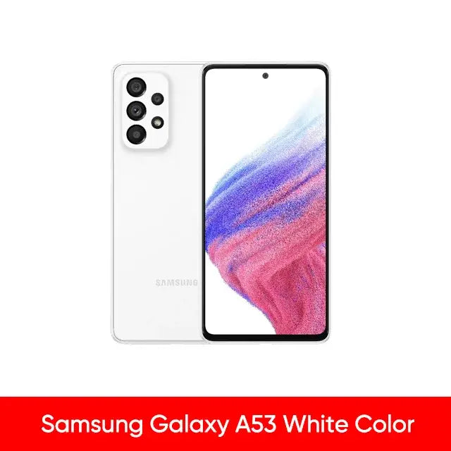 Original Samsung Galaxy A53 5G Smartphone Android Exynos 1280 Octa-core 120Hz Super AMOLED 5000mAh 25W Fast Charge Mobile Phone