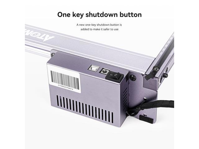 ATOMSTACK A5 Pro Upgrade Laser Engraver 40W CNC Desktop DIY Laser Engraving Cutting Machine with 410x400 Engraving Area Fixed-Focus Ultra-thin Laser for Wood Cutting Metal Plastic,ect Engraving