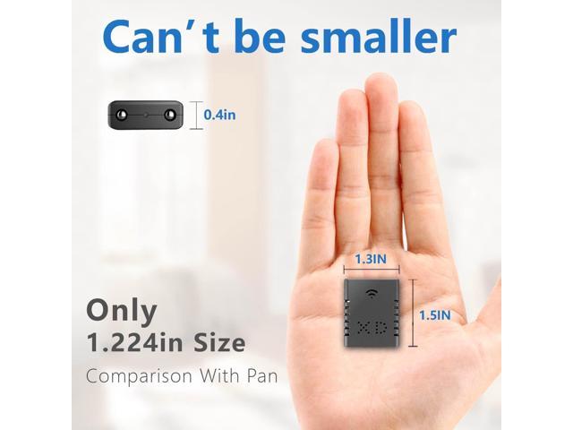 Smallest Wifi Spy Camera,1080P Spy Wireless Security Camera,Baby Home Wireless Ip Camera For Nanny Cam,Baby Monitor With Night Vision, Motion Detection,Cloud Storage For Security With Ios Android App
