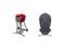 20602109 Patio Bistro Tru-Infrared Electric Grill, Red & Patio Bistro Cover