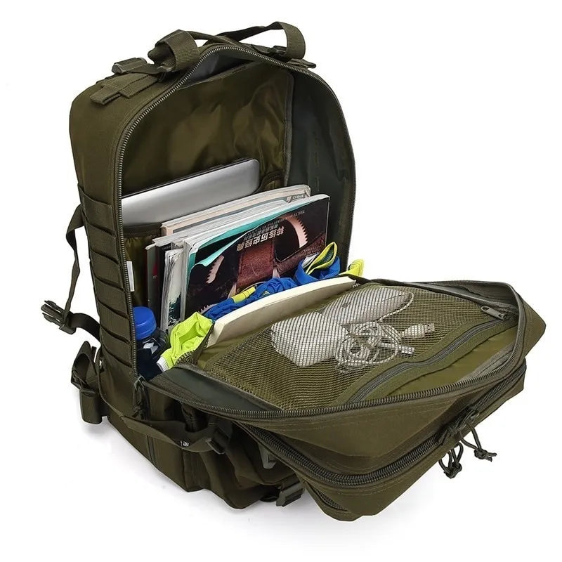 50L/30L 1000D Nylon Military Tactical Backpack Molle Army Bug Out Bag 3P Mochila Rucksack Outdoor Waterproof Hiking Camping Bags
