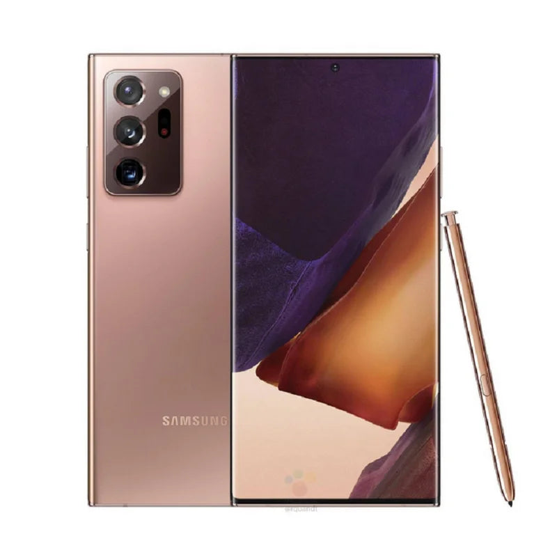 Samsung Galaxy Note 20 Ultra 5G N986U1 6.9" 12GB RAM 128GB ROM Snapdragon 865 Original Unlocked Android Intelligence Phone NFC