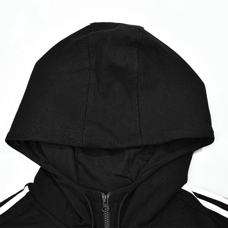 Adidas brand genuine TAEKWONDO men's casual comfortable sports hooded jacket TR30J5-CBW