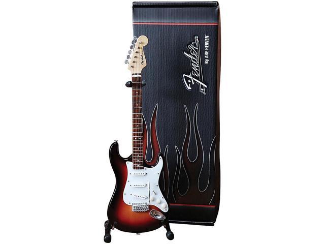 Hal Leonard Fender 60th Anniversary Stratocaster Miniature Guitar Replica