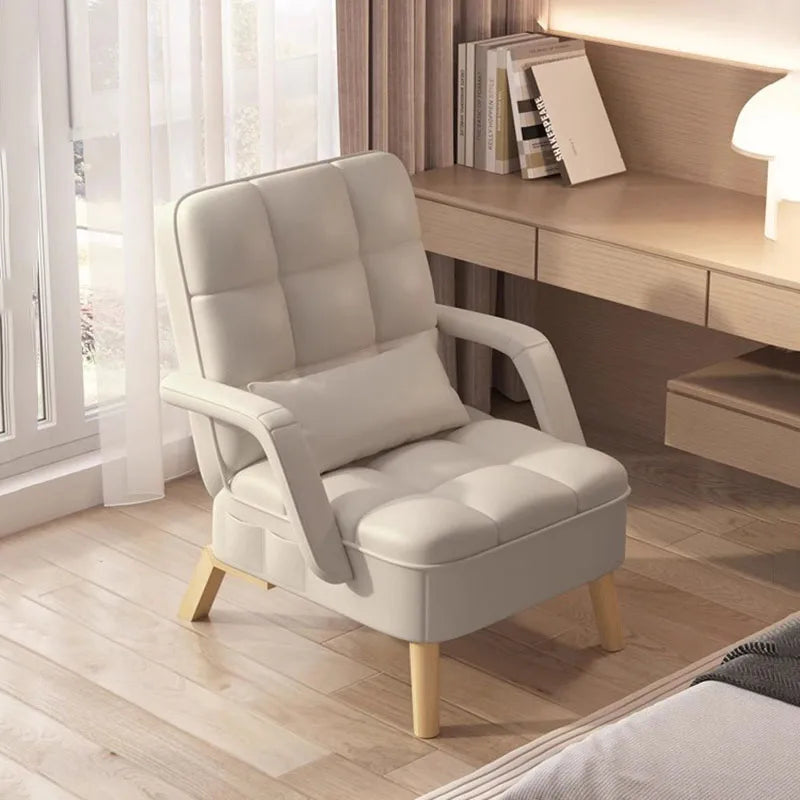Floor Kitchen Living Room Chairs Wood Wedding Salon Vintage Office Chair Vanity Pedicure Single Sillas De Comedor Home Furniture