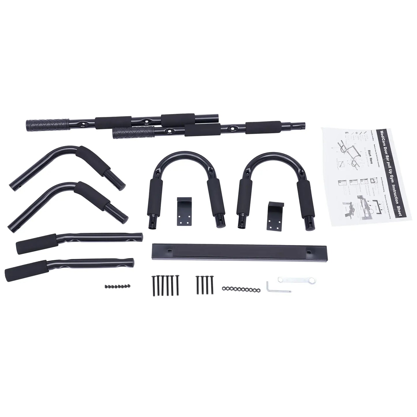 Horizontal Bar for Indoor , Pull Up Bar, Chin Up Bar for Doorway, Home Workout, Gym Chin Up Strength Training, Fitness Equipment