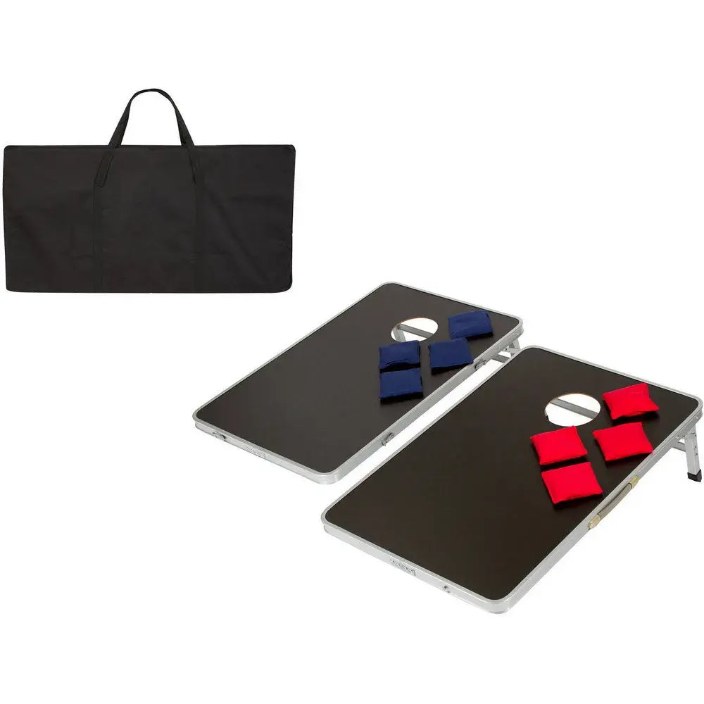 Classic Cornhole Game Set - Includes 8 Bean Bags, Carry Bag