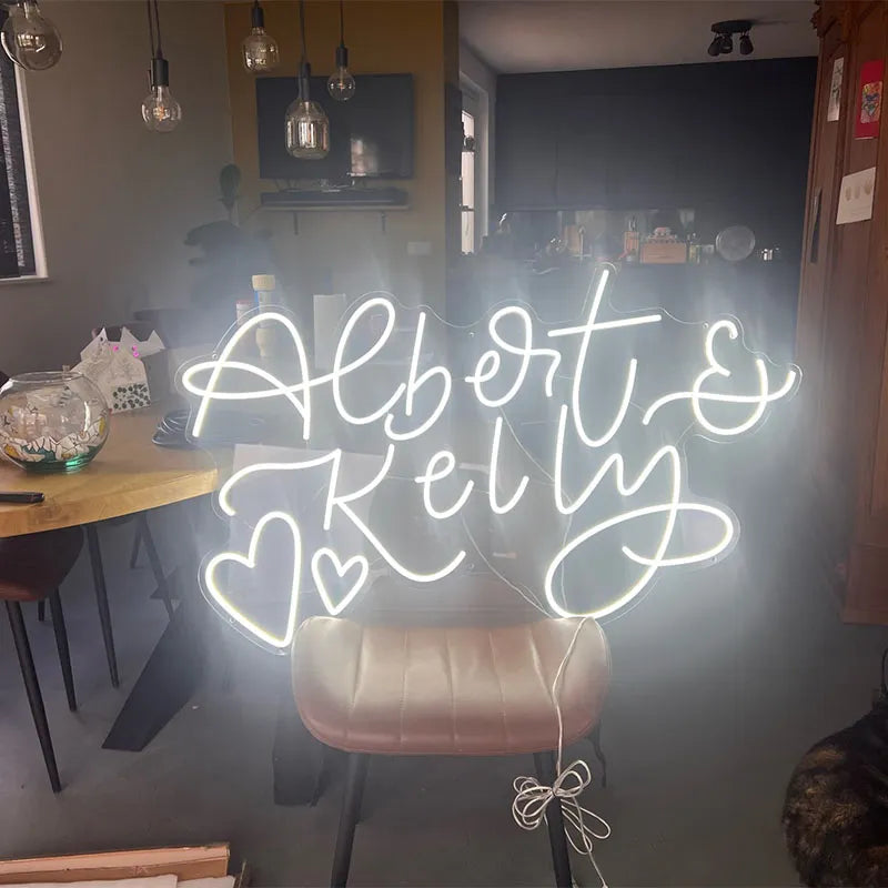 Private Custom Neon Led Sign Personalised Neon Light DIY Wedding Party Birthday Store Business Name Design Japanese Anime