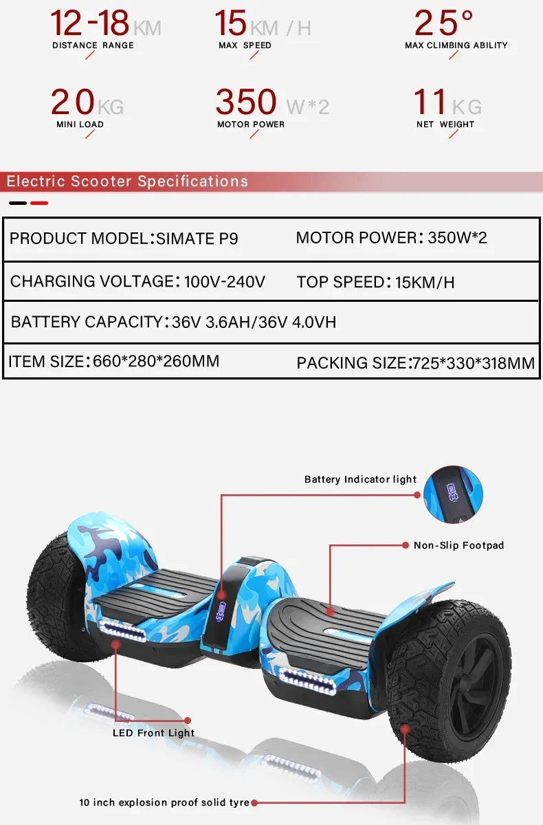 Wholesale 6.5 Inch Hover Board Lithium Battery Self Balancing Electric Hoverboards Smart Scooter