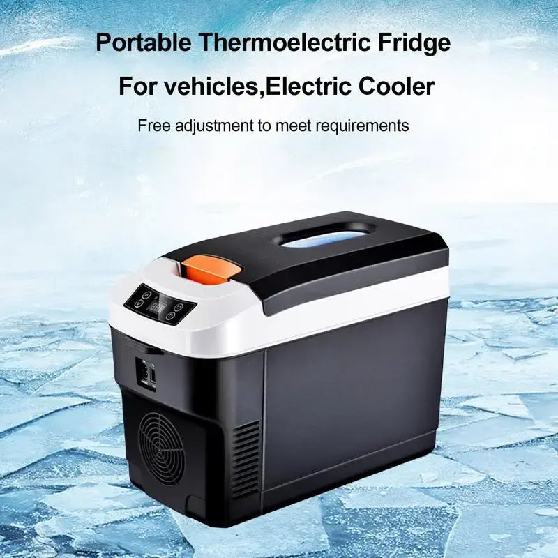Car Refrigerator Mini Fridge Car Home Dual-use Refrigerators 10L Portable Freezer Fridge For Camping Outdoor Travel