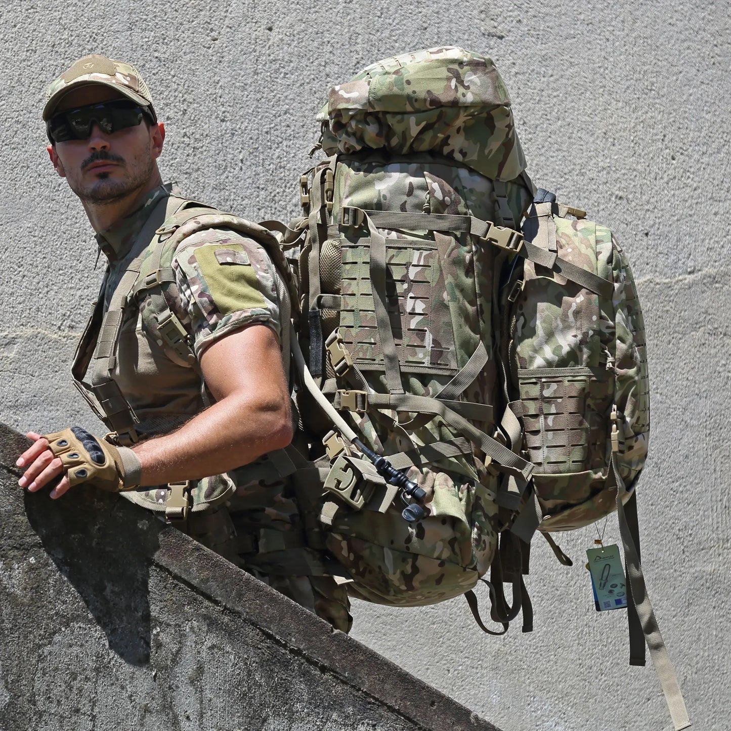 100L AKmax Military Tactical Large backpack camping equipment Man‘s Bag Hydration Pack Army backpack Waterproof Backpacks 4 in 1