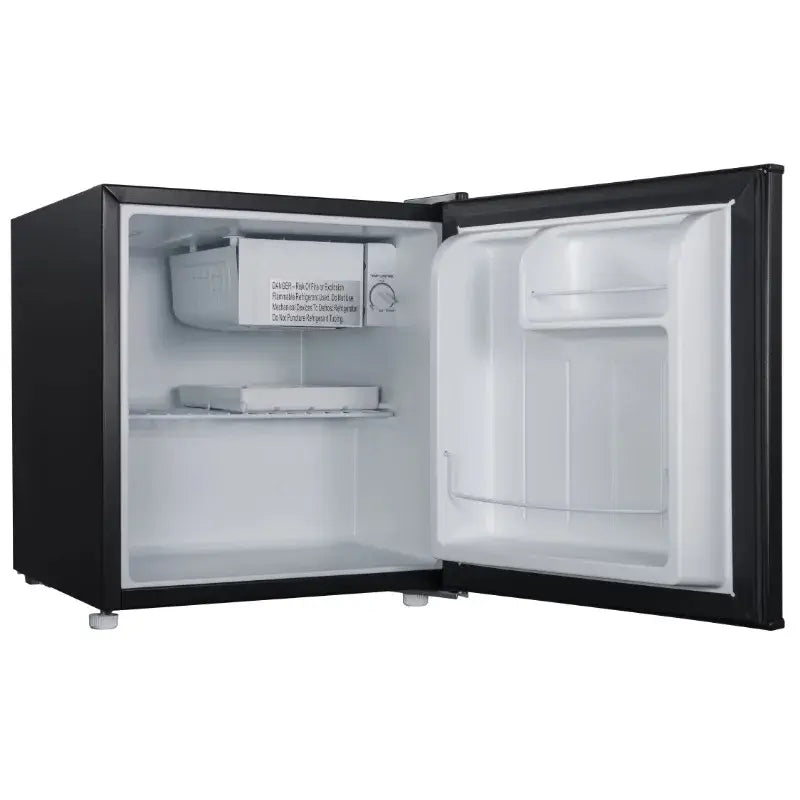 1.7 Cu Ft Single Door Mini Fridge GL17BK, Black refrigerators mini fridge