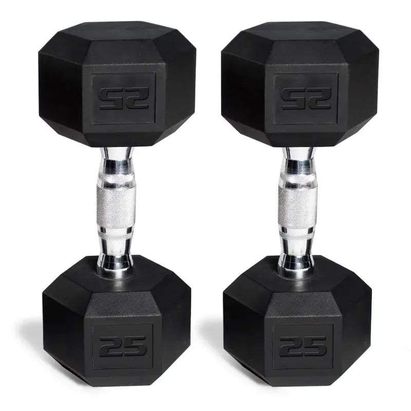 150 lb Coated Rubber Hex Dumbbell Weight Set with A-Frame Rack, Black dumbell weights for fitness fitness equipment