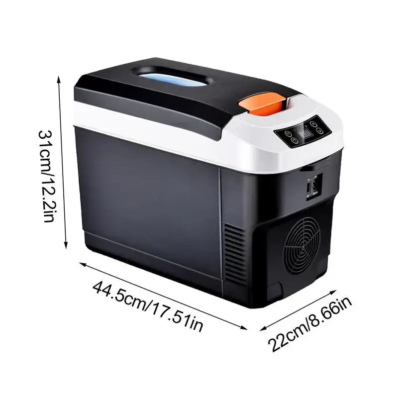 Car Refrigerator Mini Fridge Car Home Dual-use Refrigerators 10L Portable Freezer Fridge For Camping Outdoor Travel