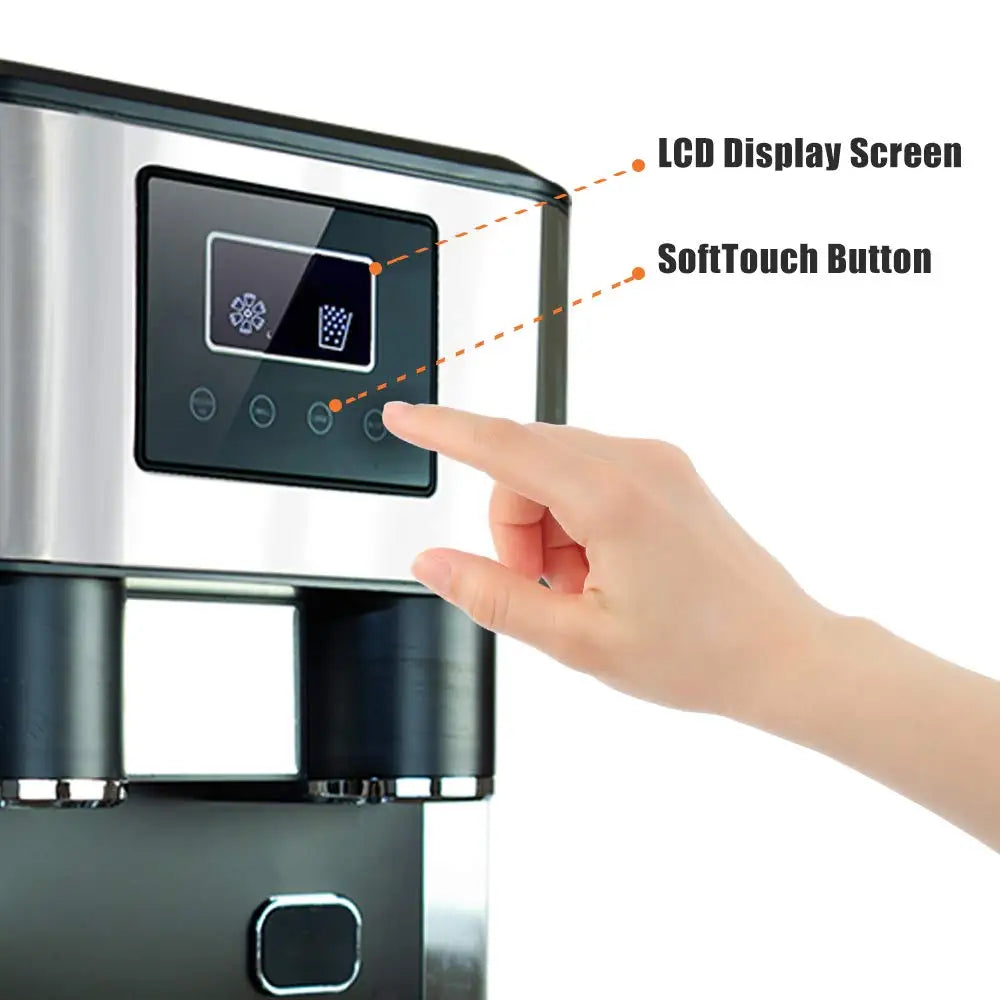 CETL/GS /CE Approval 20kg Countertop Ice Maker Portable Ice Machine With Water Dispenser 3 In 1 Ice Maker