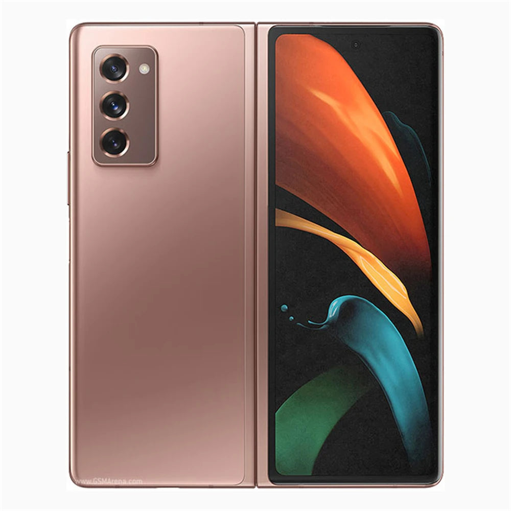 Samsung Galaxy Z Fold2 5G F916U1 256GB/512GB Android Snapdragon 865 Octa Core 7.6" Triple 12MP 12GB RAM eSim NFC Mobile Phone