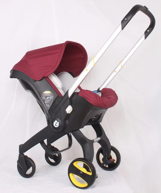 Baby Stroller 3 in 1 High Landscape Newborn Car Seat Stroller Infant Trolley Wagon Portable Baby Pushchair Cradle Travel System