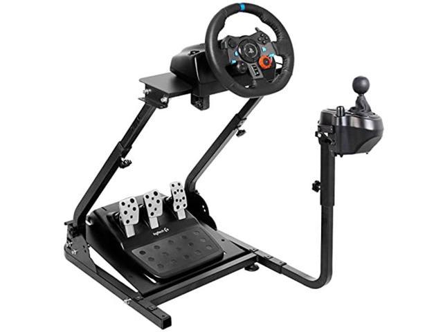 Anman G920 Racing Steering Wheel stand with Shifter Mount for Logitech G25 G27 G29 Thrustmaster T80 T150 TX F430 Adjustable Gaming Wheel Stand Wheel and Pedals NOT Included