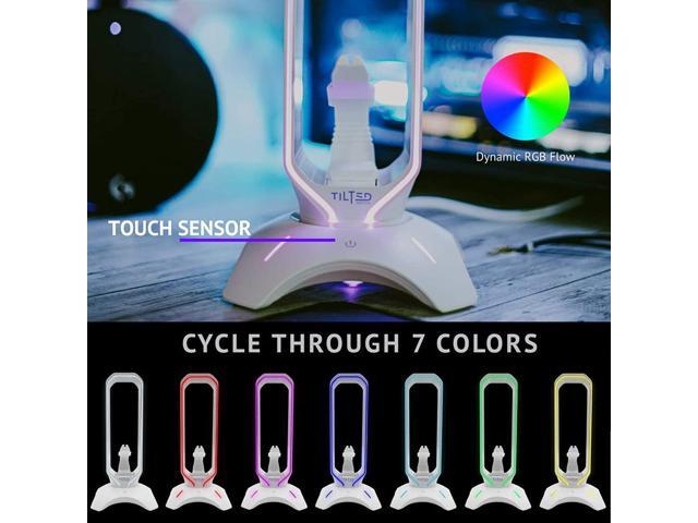 Rgb Gaming Headphone Stand And An Rgb Extended Gaming Mousepad, The