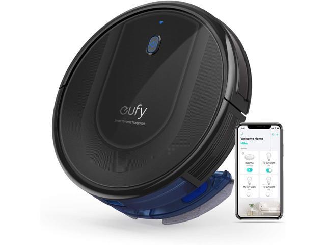 by Anker, RoboVac G10 Hybrid, Robotic Vacuum Cleaner, Dynamic Navigation, 2-in-1 Sweep and mop, Wi-Fi, Super-Slim, 2000Pa Strong Suction, Quiet, Self-Charging, for Hard Floors Only