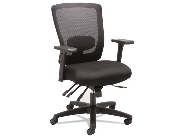 Alera - HALE752 - Alera Envy Series Mesh Mid-Back Multifunction Chair, Black