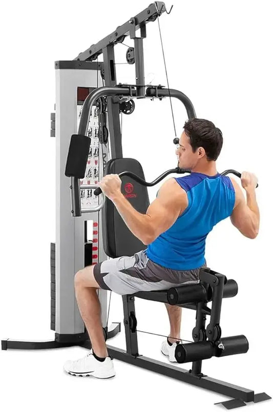 Marcy Multifunction Steel Home Gym 150lb Weight Stack Machine fitness equipment  gym