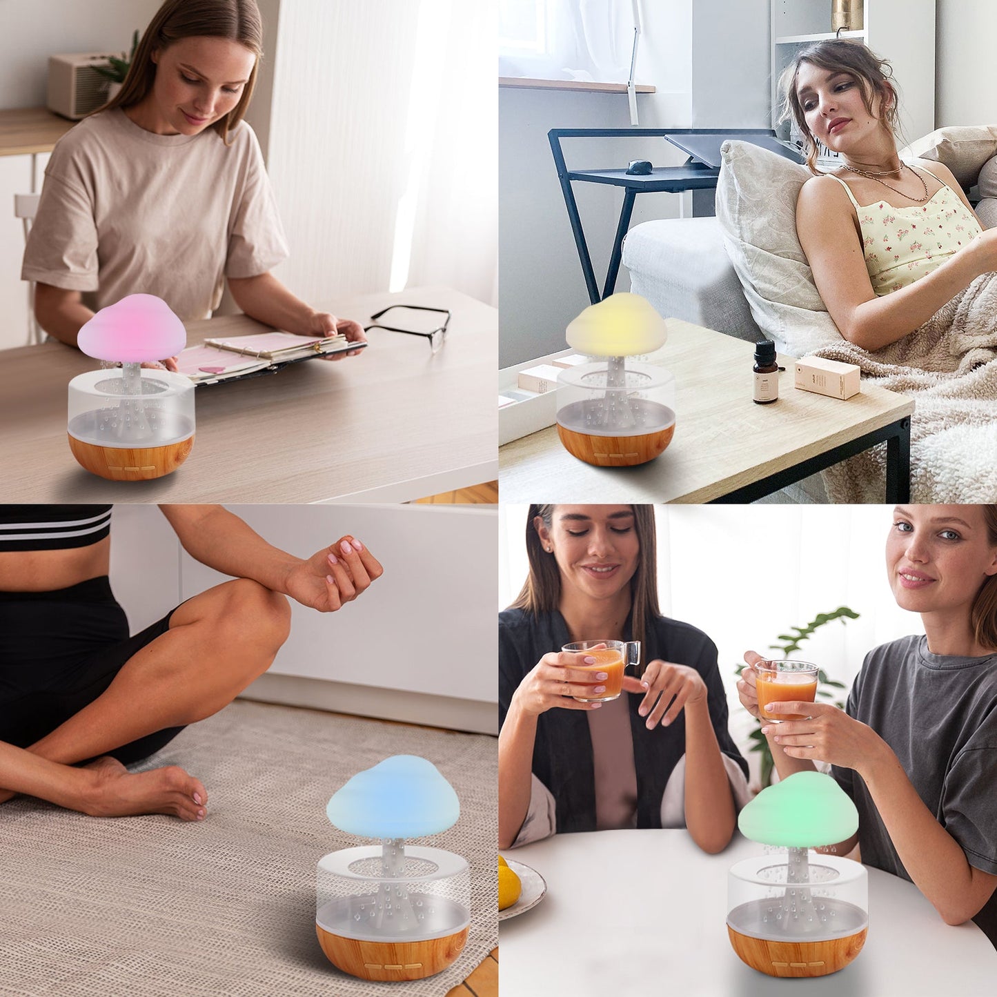 Changing Colors Cloud Humidifier