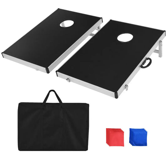Foldable Bean Bag Toss Cornhole Game Set Tailgate Regulation w/ Carrying Bag  SP37333