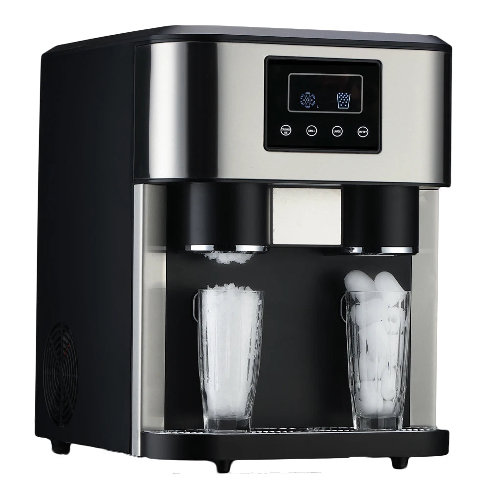 CETL/GS /CE Approval 20kg Countertop Ice Maker Portable Ice Machine With Water Dispenser 3 In 1 Ice Maker