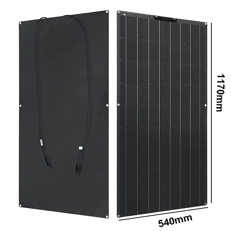 3000W high-power solar panel ETFE solar panel  high-efficiency portable charging solar energy set home/camping RV boat battery