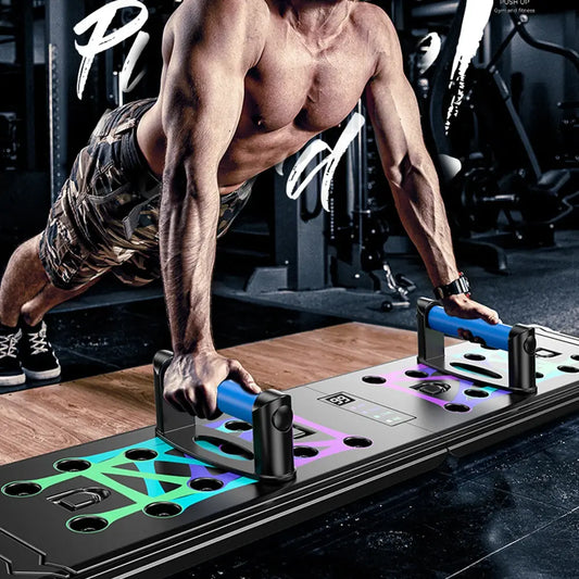 Push-ups Board Foldable Push Up Stand Portable Fitness Equipment For Abdominal Muscle Sports Exercise Gym Bodybuilding Equipment