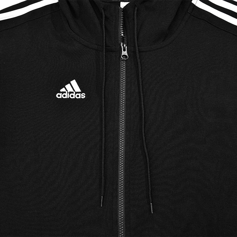Adidas brand genuine TAEKWONDO men's casual comfortable sports hooded jacket TR30J5-CBW
