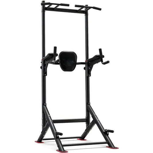 Power Tower Pull Up Dip Station Multi-Function Home Gym Strength Training Fitness Equipment 440LBS, portable home gym