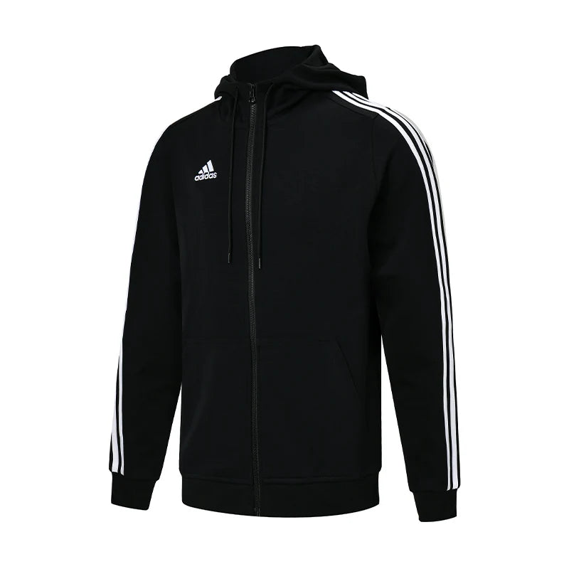 Adidas brand genuine TAEKWONDO men's casual comfortable sports hooded jacket TR30J5-CBW