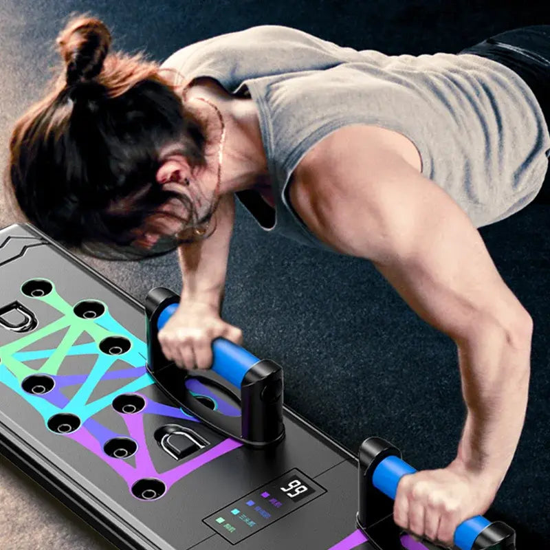 Push-ups Board Foldable Push Up Stand Portable Fitness Equipment For Abdominal Muscle Sports Exercise Gym Bodybuilding Equipment