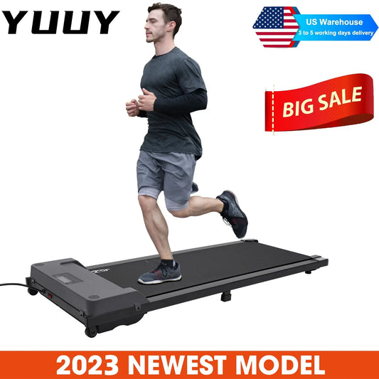 Treadmill for Exercise Equipment, Electric Walking and Running Machine, Sport Gym Equipment, Under Desk, Home for Weight Loss